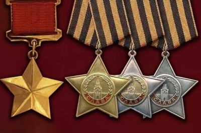 Только 4 человека стали Героями Советского Союза и полными кавалерами ордена Славы. Какие подвиги они совершили?